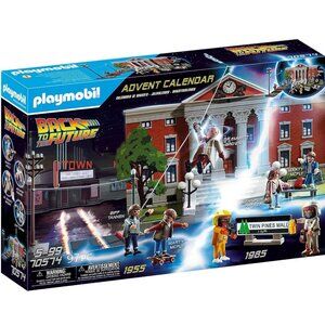3/$188❤️sealed Playmobil 70574 Back to the Future Advent Calendar playset 2020